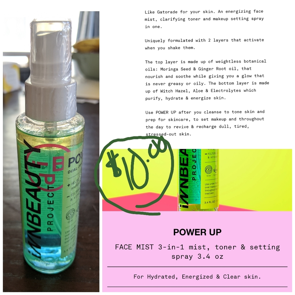 Make up setting mist